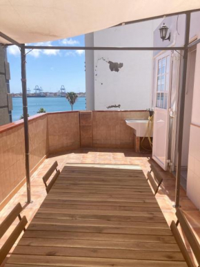 Rooftop with private terrace and seaview